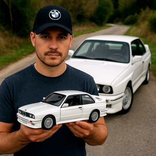 Метална кола BMW M3 – мащаб 1:24