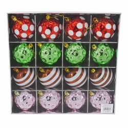 Сет Коледни топки за закачане