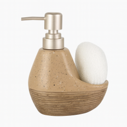 Дозатор за течен сапун с отделение за гъба