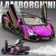 Метална кола 1:24 - Lamborghini с дим 