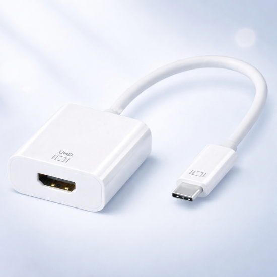 Адаптер Type-C към HDMI – Свързване на лаптоп и телефон към монитор