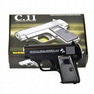 Airsoft пистолет C.11 – компактна реплика с пластмасови BB топчета