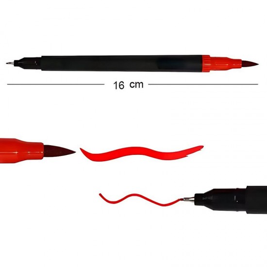 Комплект акварелни маркери за рисуване – 100 цвята
