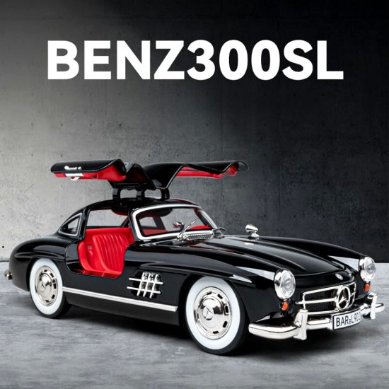 Метална кола Mercedes 300 SL - 1/24 мащаб