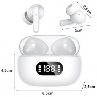 Безжични слушалки с микрофон - Bluetooth