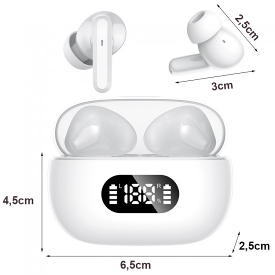 Безжични слушалки с микрофон - Bluetooth