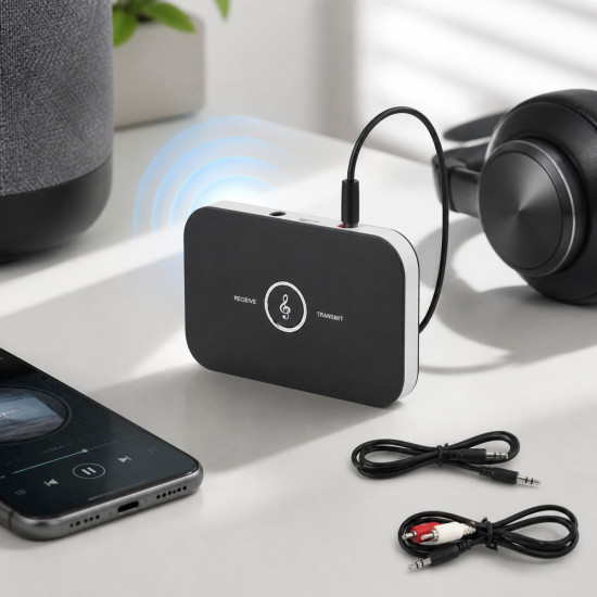 Bluetooth аудио адаптер 2 в 1 – приемник и предавател