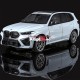 Метална кола BMW X5, Мащаб 1:18