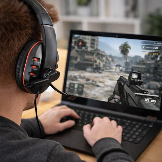 Геймърски слушалки BS-401