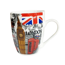 Порцеланова чаша за кафе или чай "London"