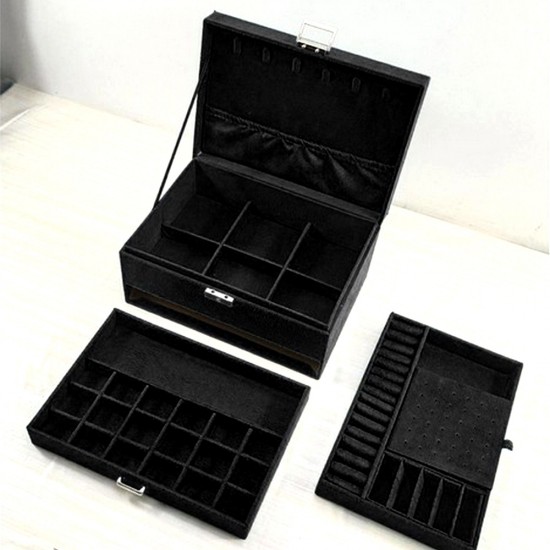 Луксозна Кутия за Бижута - органайзер на Две Нива