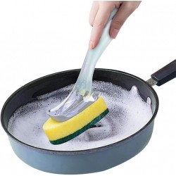 Четка за почистване на съдове с вграден  дозатор за препарат