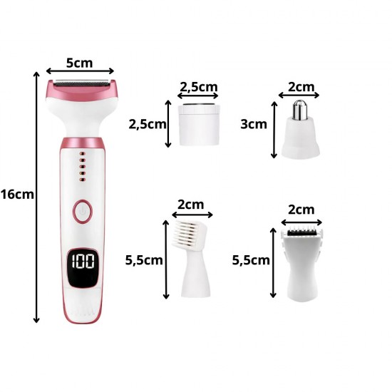 Дамски епилатор – Професионален комплект за лице и тяло