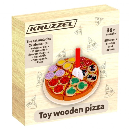 Дървена пица - Kruzzel