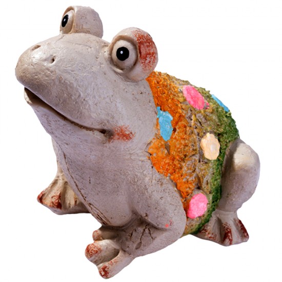 Керамична жаба за градина