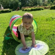 Детска палатка с тунел