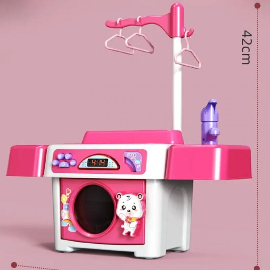 Детска пералня със сушилня и ютия – комплект за пране