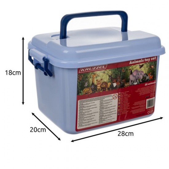 Фигурки на животни 48 бр. – Kruzzel