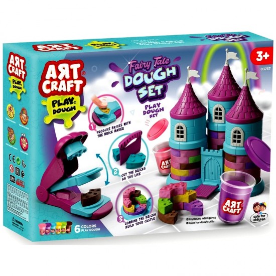 Комплект пластелин с формички - Замък