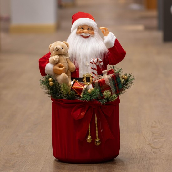 Дядо Коледа с подаръчен чувал