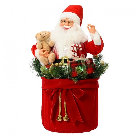 Дядо Коледа с подаръчен чувал
