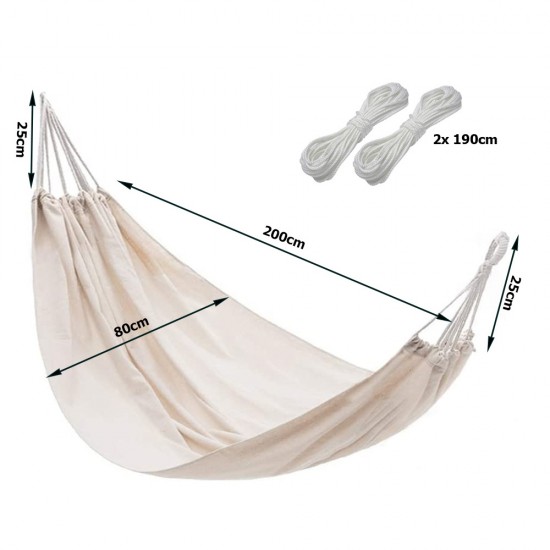 Градински хамак за един човек – 200х80 см