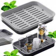 Поднос за сервиране с отцедник