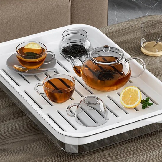 Поднос за сервиране с отцедник
