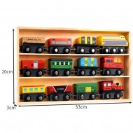 Дървен влак Kruzzel