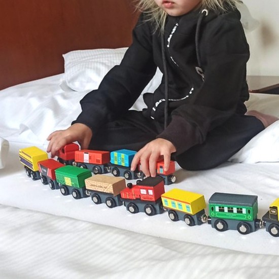 Дървен влак Kruzzel