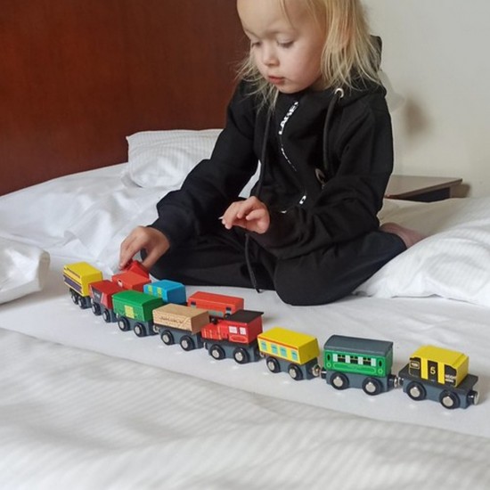 Дървен влак Kruzzel