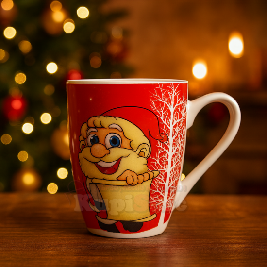 Коледна чаша за кафе - Писмо до Дядо Коледа