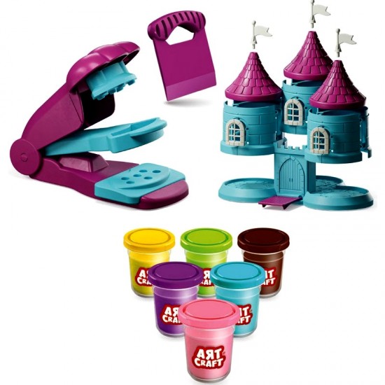 Комплект пластелин с формички - Замък