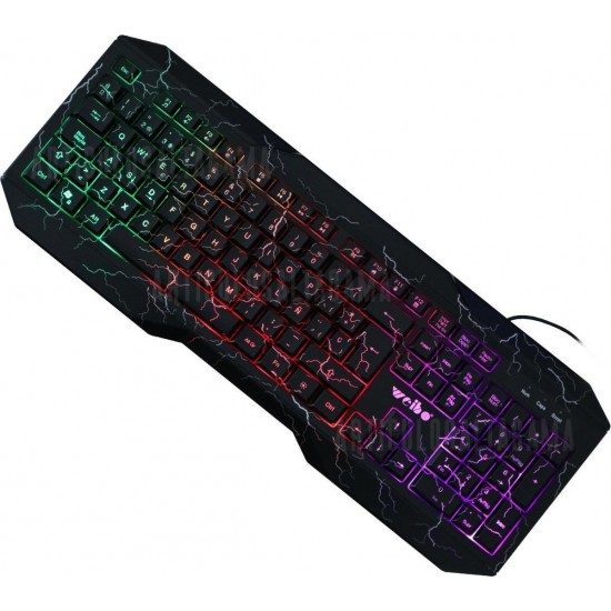 Геймърска клавиатура Weibo WB-100 Dark Hero