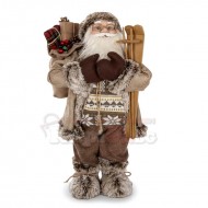 Голяма коледна фигура Дядо Коледа 65 см