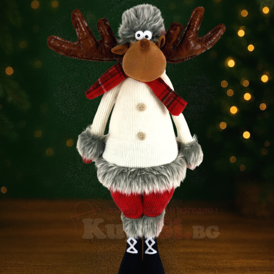 Голяма коледна фигура Северен елен - 73 см Голяма коледна фигура Северен елен - 73 см