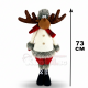 Голяма коледна фигура Северен елен - 73 см Голяма коледна фигура Северен елен - 73 см