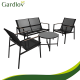 Градински комплект мебели GARDLOV – Диван, 2 стола и маса