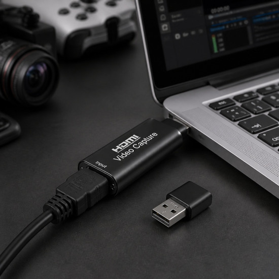 Кепчър карта HDMI към USB – 4K вход, Full HD 1080p/30 fps