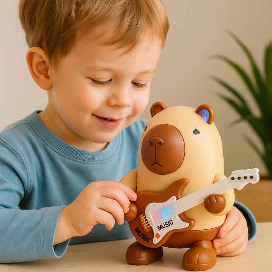 Музикална играчка Капибара с Китара