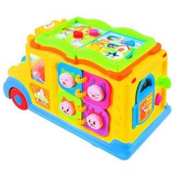 Образователен автобус с животни