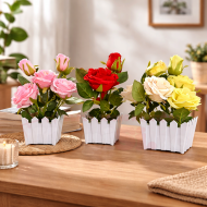 Декоративна оградка с Рози