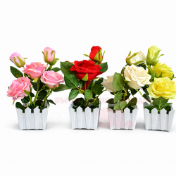 Декоративна оградка с Рози