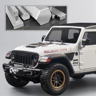 Метална офроуд количка - Jeep Rubicon 1:18