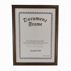 Рамка за снимки (А4) - Тъмно кафява