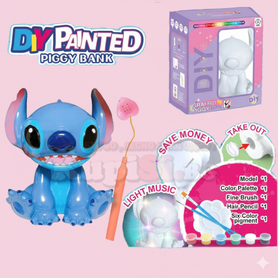 Касичка за оцветяване - фигурка Стич