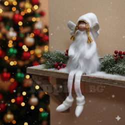 Коледен ангел - декоративна фигура