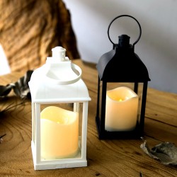 Коледен фенер със свещ