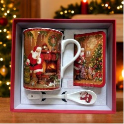 Коледна чаша в подаръчна кутия