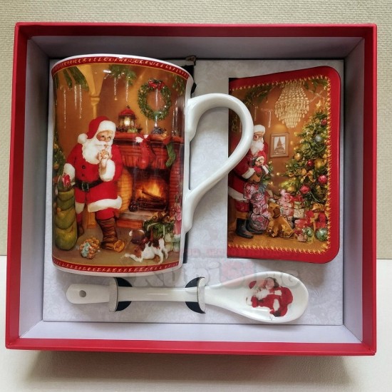 Коледна чаша в подаръчна кутия